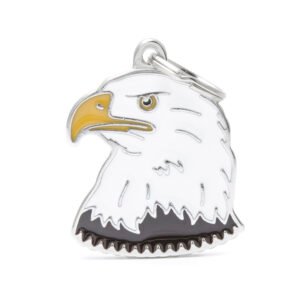 Eagle-shaped pet ID tag